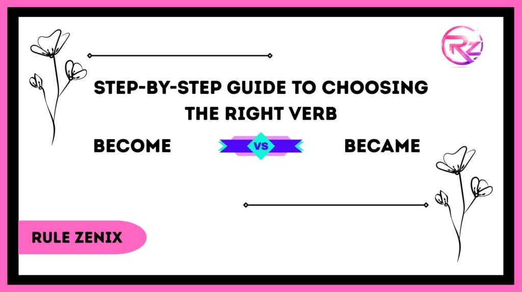 Become vs Became
