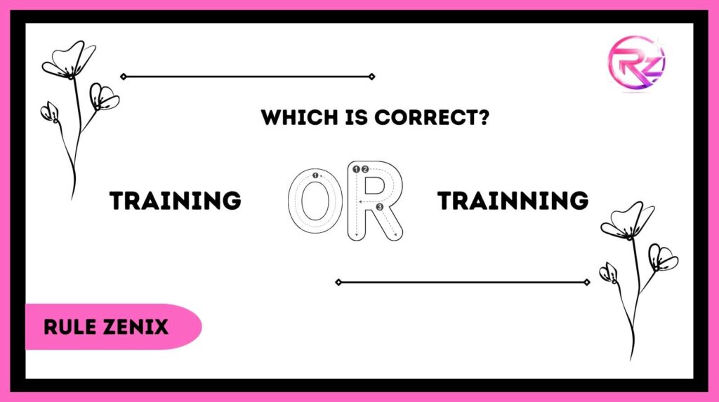 Training or Trainning