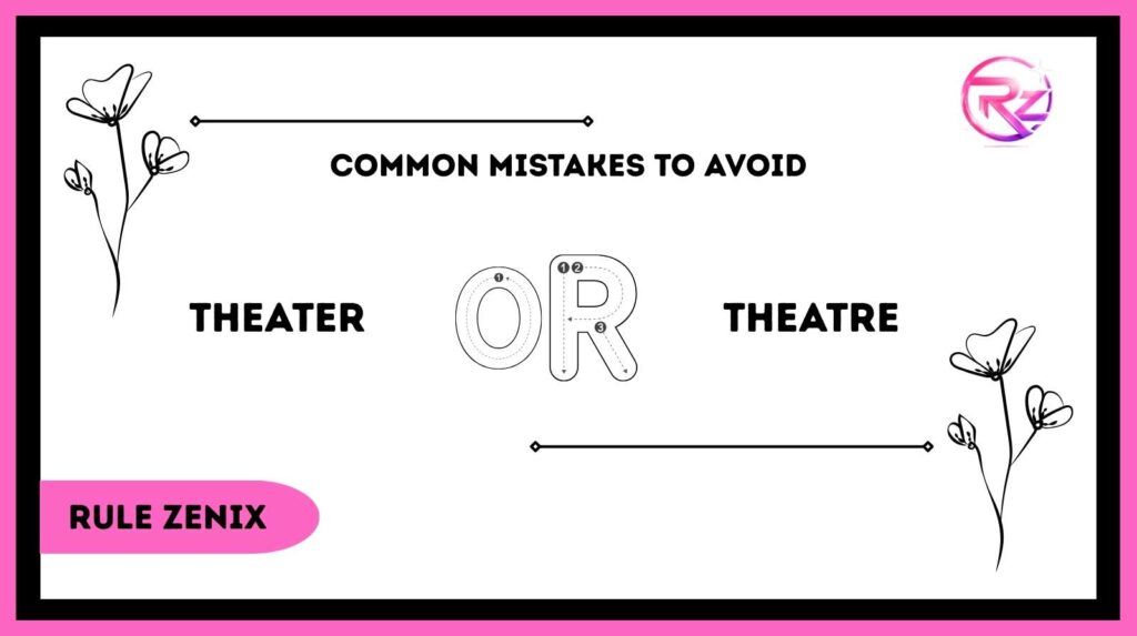 Theater or Theatre