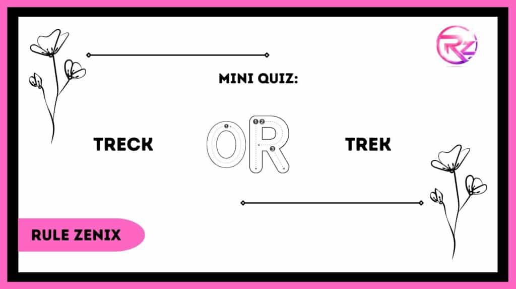Treck or Trek